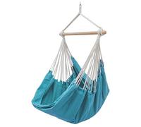 Fauteuil Suspendu Eyepower - XXL - en Coton - pour 2 Personnes - 185 x 130 cm - Charge maximale : 150 kg Pazifik Blau