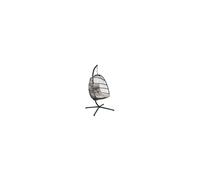Fauteuil suspendu - Gris kiwi