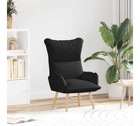 vidaXL Fauteuil Tissu et Contreplaqué Moderne – Intérieur Salon/Chambre
