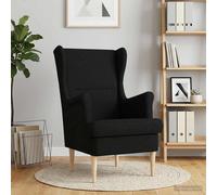 fauteuil tissu moderne Chaise confort Assise salon chambre ergonomique vidaXL vi