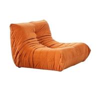 Fauteuil Togo Canapé de Sol Lazy Canapé avec Remplissage Mousse 45D Et Design Anti-Bascule pour Salon Chambre Balcon Bureau Petit Pouf Canapé Confortable Sans Cadre D,85 * 95 * 70CM