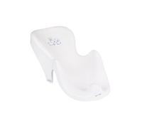 Fauteuil transat de bain bébé plastique rigide Blanc Lapin