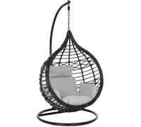 Fauteuil Œuf suspendu Bizzotto Torres - Noir