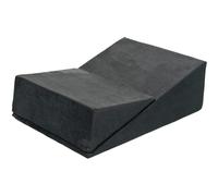 My Velinda Fauteuil chaise longue Velinda Intime relaxant rabattable forme triangulaire Gris