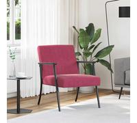 fauteuil Velours moderne Canapé luxe intérieur Chaise ergonomique Salon vidaXL v