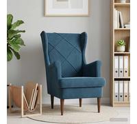 Fauteuil Velours moderne Salon chambre en velours Mobilier sièges vidaXL vidaXL