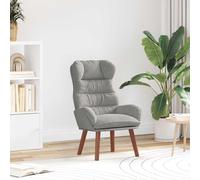 vidaXL Fauteuil chaise d'appoint relaxant velours Gris foncé 69 x 74 x 93 cm