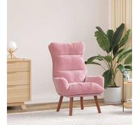 fauteuil Velours Sièges modernes Chaise en velours relaxant luxe salon vidaXL vi