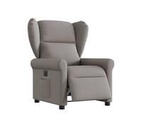 Vidaxl Fauteuil Inclinable Électrique Taupe Tissu