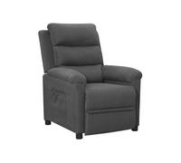 Fauteuil verstelbaar stof donkergrijs342340