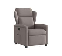 Fauteuil verstelbaar stof taupe4015583