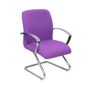 Fauteuil visiteur luge Caudete - Lilas
