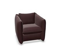 Fauteuil Vitra Mariposa Club Plano Rouge foncé/Nero