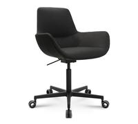 Fauteuil W-Club structure à rouleaux H 87-91cm/design hole castors