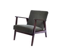 Fauteuil William tissu Olive - - Vert - Tissu
