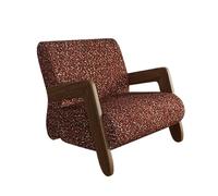 Fauteuils De Salon, Fauteuil Moderne du Milieu du Siècle, Fauteuil Relaxant, Structure en Bois Massif Et Coussin Moelleux, for Salon, Bureau, Chambre, Bureau(O)