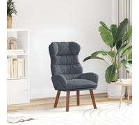 Fauteuils, Fauteuils Inclinables Et Chaises-Lits Vidaxl Gris Foncé Gris
