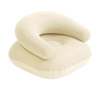 Fauteuils Poire Gonflables, Design Incurvé Ergonomique, 75 X 75 X 50 Cm, Chaises De Camping Gonflables D'extérieur, Canapé Pliant Portable, Confort Extérieur Polyvalent, Pour Lire, Se Reposer, Faire L
