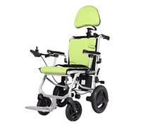 Fauteuils Roulants Électriques Pliants Légers, Fauteuil Roulant Électrique Ou Manuel For Handicapés Avec Joystick(B)