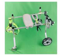 Fauteuils roulants for chiens à assistance complète, fauteuil roulant réglable à 4 roues for chiens, roues d'exercice légères for animaux de compagnie, promeneur d'animaux souffrant de paralysie génér