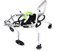 Fauteuils Roulants Premium pour Chiens de Taille Moyenne, Petit Fauteuil Roulant pour Chiens pour Les Jambes Arrière Aidez-les à Remonter le Harnais, Attelle Dorsale pour la Rééduc