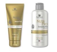 Fauvert Professionnel - Duo Nutrition Intense - Shampooing Riche Miel de Provence + Céramide A2 & Masque Profond Cire d'Abeille + Hydro-Kératine - Cheveux Secs & Sensibilisés - Made in France - 2 x 25