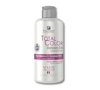 Fauvert Professionnel Shampooing Cheveux Colorés Total Color - Shampoing Sans Sulfate - Brillance & Protection UV - Soin Cheveux Colorés et Méchés - Shampooing Femme - Fabriqué en France - 250 ml