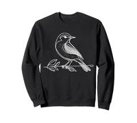 Fauvette à tête Jaune Linéaire Ornithologue Sweatshirt