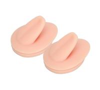 Faux Affichage de Piercing de Langue, Outil en Silicone 2 Pièces, Modèle de Langue en Silicone Souple, Affichage de Langue Flexible pour la Pratique du Perçage, Affichage de