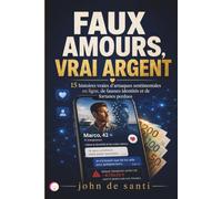 FAUX AMOURS, VRAI ARGENT: 15 histoires vraies d’arnaques sentimentales en ligne, de fausses identités et de fortunes perdues