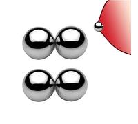 Faux anneau de mamelon Non perçant, 4 pièces, Piercing de mamelon magnétique, clou d'haltère, Faux Piercing, bijoux de corps pour femmes