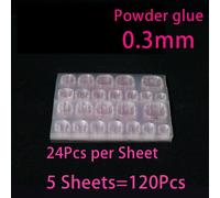 Faux Autocollants N64.120 Pi¿¿Ces",Bandes Adh¿¿Sives Transparentes Double Face,"Extension D'ongles - Type 5 Sheets Pink #B