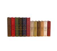 FAUX Book Set Home Decor - Imitation de style antique, Livres Stack décoratifs, table basse-caferie d'étagère de ferme rustique, Bureau de photographie accessoire de bureau | Salon pour l'affichage d'