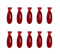 Faux Capsules de Sang,Capsule de Faux Sang Comestible,10 pilules de Sang Artificiel,Capsules de Sang à Mordre Lavable,pour Halloween Faire Une Cicatrice de Blessure de Vampire Zombie
