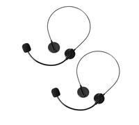 Faux casque microphone,Accessoire de casque costume,Casque microphone | Faux microphone sans fil pour chanteurs et danseurs, léger, réaliste, idéal pour cosplay, Halloween, cadeau pour elle