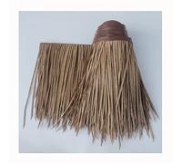 Faux Chaume Palmier Rouleaux Artificiel Chapeau Plastique Pavillon Fourrure Toit Maison Bois Ferme Décoration Toit Faux Paille Fourrure Gazon Toit(Yellow a,0.5x1m/1.64X3.28ft)
