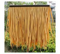 Faux Chaume Toiture Naturelle Toiture En Paille Artificielle Tuiles En Paille Artificielle Panneaux De Toiture En Paille Artificielle Décoration(Yellow a,6pcs)