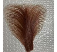 Faux Cheveux Pubiens, Fait À La Main Pleine Dentelle Faux Invisible Réaliste Cheveux Privés Doux Simulé, Poupée En Silicone Corps Cheveux Pubiens,Marron,One Size