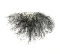 Faux Cheveux Pubiens Longs Et Souples Hommes Femmes Respirant Adhésif Synthétique Faux Cheveux Privés Accessoire Pour Poupée Faux Moustache Fourchue Perruque