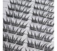 Faux-Cils À Faire Soi-Même,10 Rangées De Grande Capacité,Petite Feuille D'air,Naturels,Vaporeux,Faciles À Appliquer,Réutilisables.10 Rows Summer Blue.