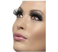 Smiffy's Cils – Style années 60 – Noirs, longs, colle incluse – Halloween