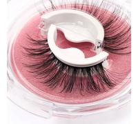 Faux Cils Auto-Adhésifs Réutilisables,Cils À Bande Complète,Sans Colle,3 Secondes Pour Porter L'extension Des Cils,Fournitures De Beauté,1pai.Zd03.