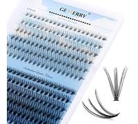 Faux Cils Bouquet Extension Cils 240 pcs Cluster Individuels Naturel DIY à la Maison 20D+10D 0.07mm D Curl 8-16mix Volume Soie Cils Grappe de greffage soie Prefait Gemerry Cils（20D+10D-0.07D,8-16mix）