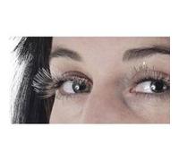 Faux cils longs argent adulte taille unique argent G