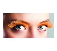 Faux cils longs orange adulte taille unique or G