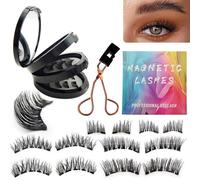 Faux Cils Magnetique Natural Cils Faux Cils Magnetique Aimant 3D Eyelashes Magnétiques Naturel Fake Lashes Magnetic Reutilisable