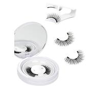Faux Cils Magnetique Naturel Look No Glue Needed Facile à Utiliser Cils Magnetique Aimant ImperméAble Magnetic Eyelashes Confortable for Beginners by Obeyalash (24p)