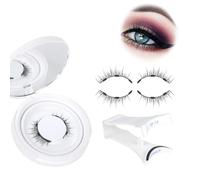 Faux Cils Magnetique,Réutilisable Faux Cils Magnetique Naturel avec applicateur, pas besoin de colle Cils Magnetique Facile à porter et à enlever,faux cils magnetique,cils magnetique,faux cils