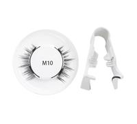 Faux cils magnétiques - faux cils magnétiques naturels avec applicateur | Faux cils magnétiques réutilisables faux cils | Kit de cils magnétiques pour les filles et les femmes