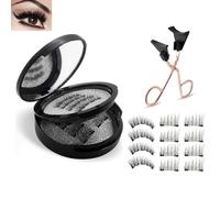 Faux-Cils Magnétiques Sans Colle,8 Pièces,Pour Effet Lifting Des Yeux,Utilisation Pour Le Maquillage,Diy- Style 2-D57